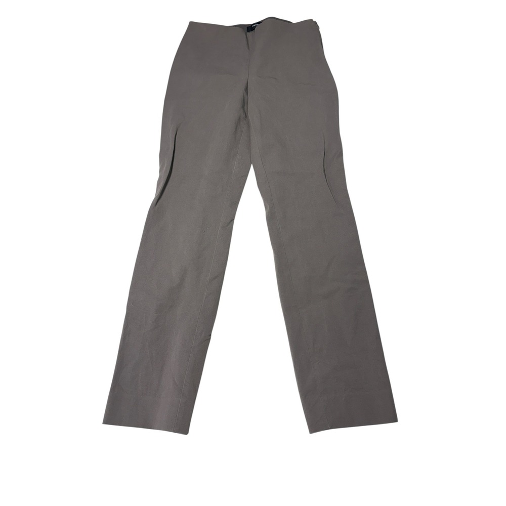 Theory Skinny Legging B Twill Bistretch Pants Taupe Brown Size 0 W26 L28
